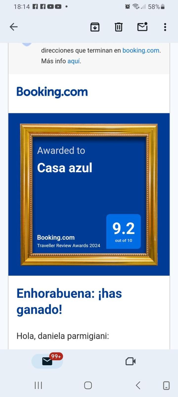 Ferienwohnung Casa Azul Costa De Antigua Exterior foto